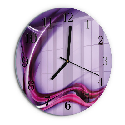 Reloj de pared redondo Abstracción