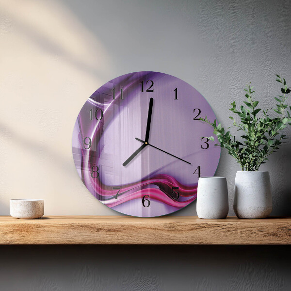 Reloj de pared redondo Abstracción