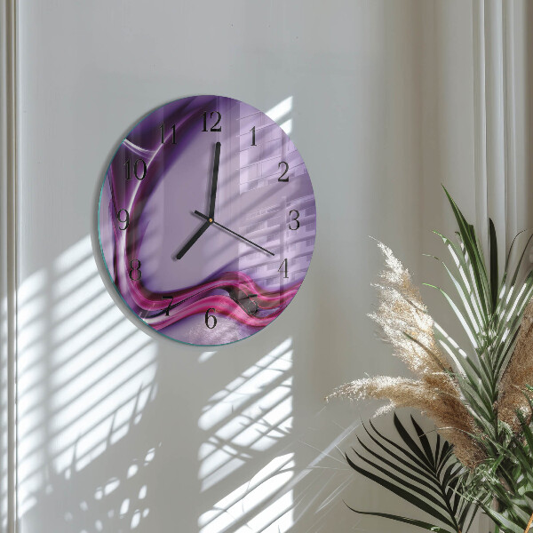 Reloj de pared redondo Abstracción