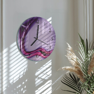 Reloj de pared redondo Abstracción
