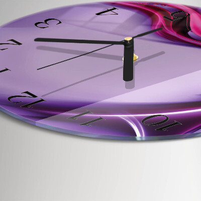 Reloj de pared redondo Abstracción