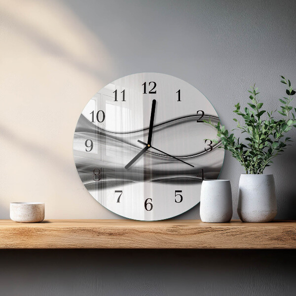 Reloj de pared redondo Abstracción