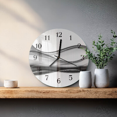 Reloj de pared redondo Abstracción