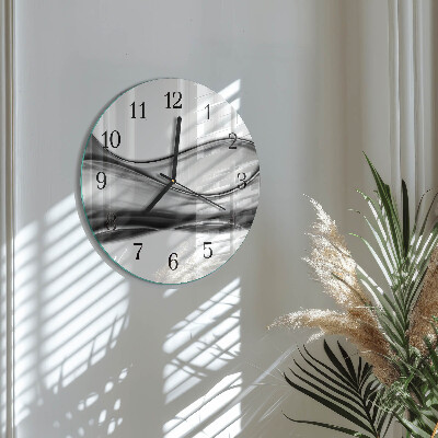 Reloj de pared redondo Abstracción
