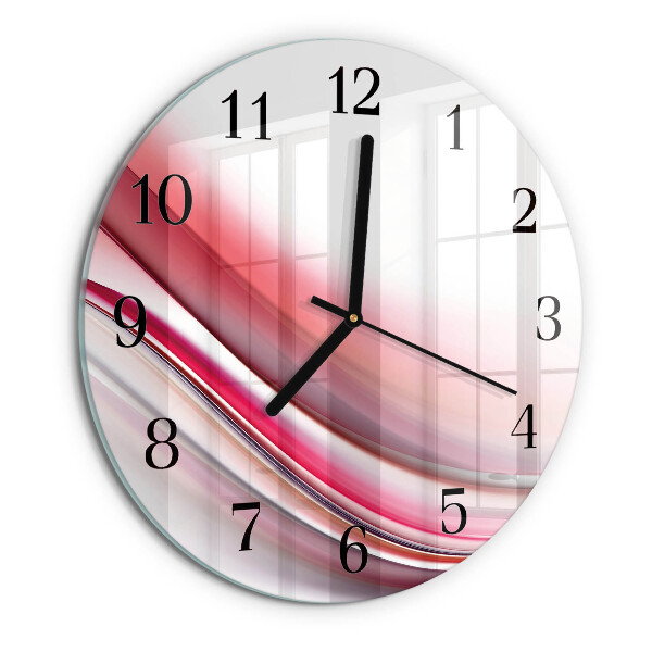 Reloj de pared redondo Abstracción