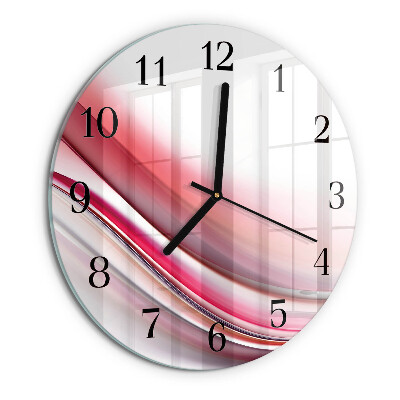 Reloj de pared redondo Abstracción