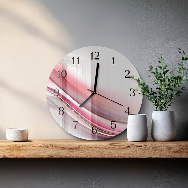 Reloj de pared redondo Abstracción