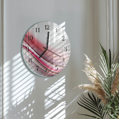 Reloj de pared redondo Abstracción