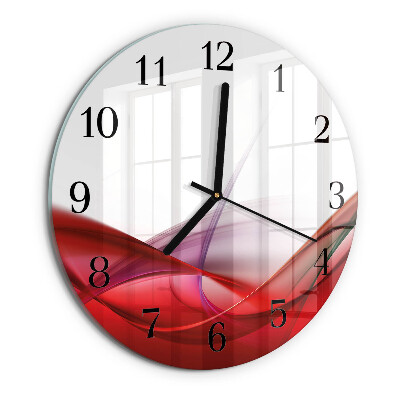 Reloj de pared redondo Abstracción