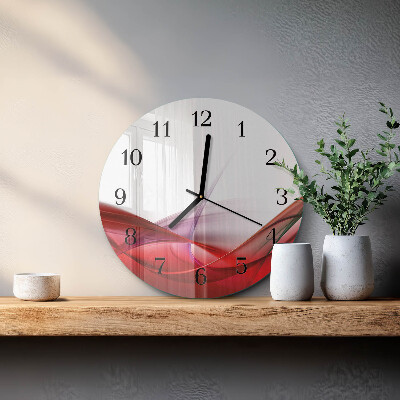 Reloj de pared redondo Abstracción