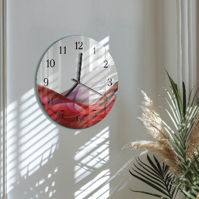 Reloj de pared redondo Abstracción