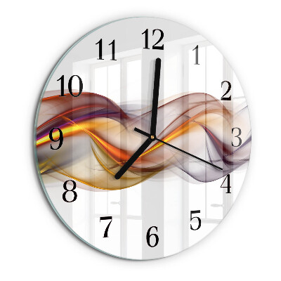 Reloj de pared redondo Abstracción