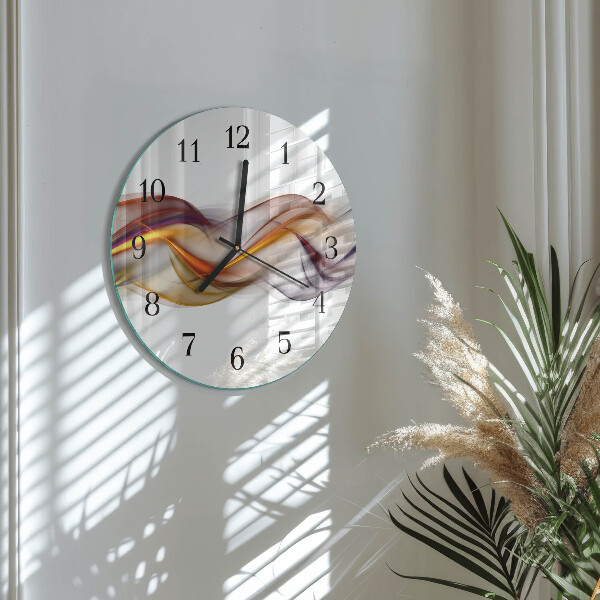 Reloj de pared redondo Abstracción