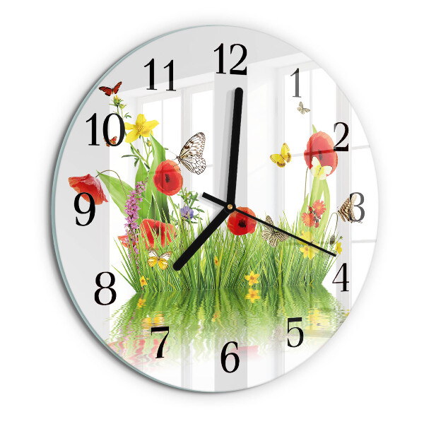 Reloj de pared redondo Prado