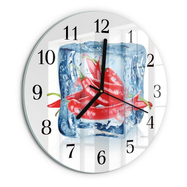 Reloj de pared redondo Chili con helado