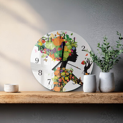 Reloj de pared redondo Pedazo