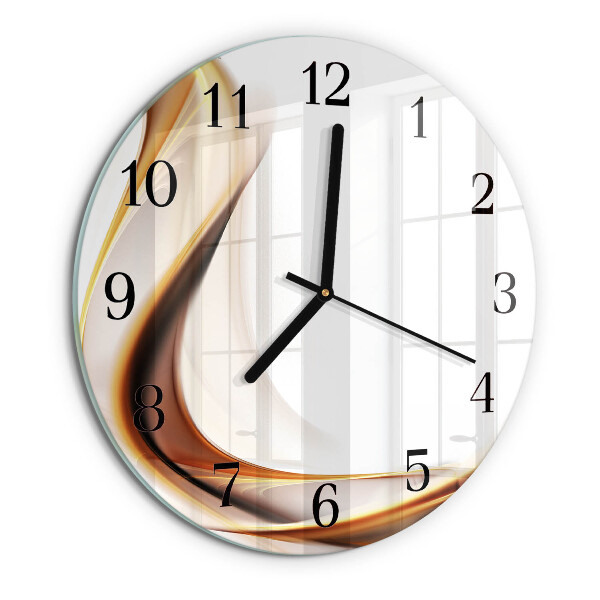 Reloj de pared redondo Abstracción