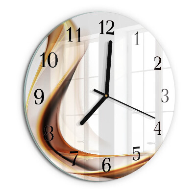 Reloj de pared redondo Abstracción