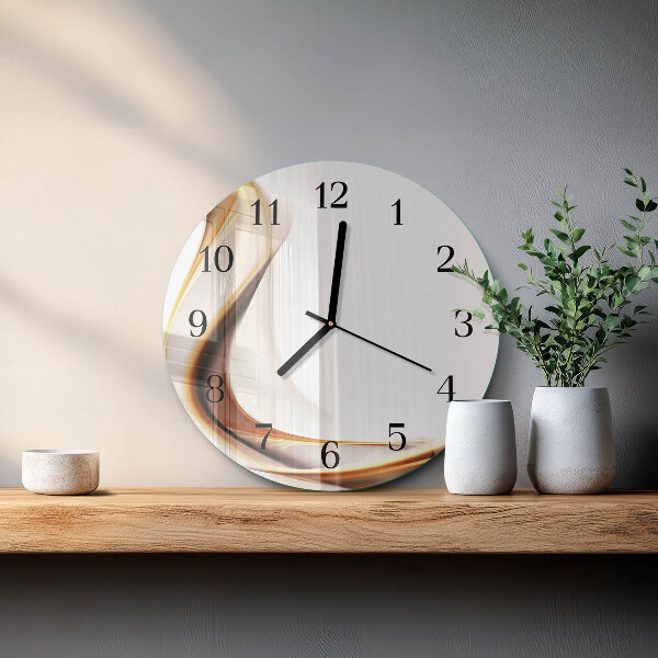 Reloj de pared redondo Abstracción