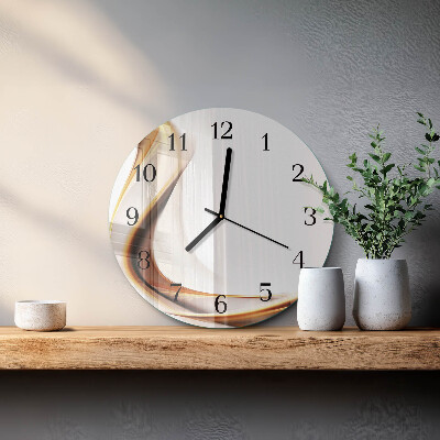 Reloj de pared redondo Abstracción