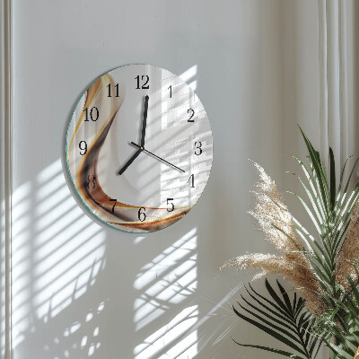 Reloj de pared redondo Abstracción