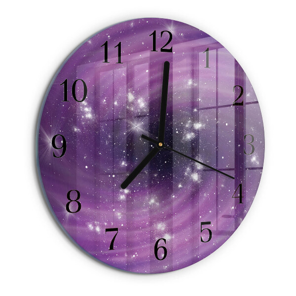 Reloj de pared redondo Abstracción