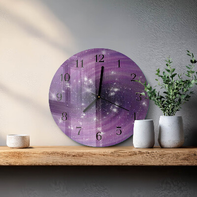 Reloj de pared redondo Abstracción