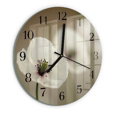 Reloj de pared redondo Amapola