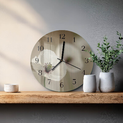 Reloj de pared redondo Amapola