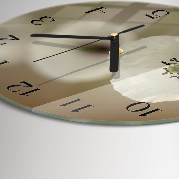 Reloj de pared redondo Amapola