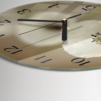 Reloj de pared redondo Amapola