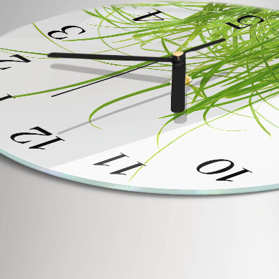 Reloj de pared redondo Césped