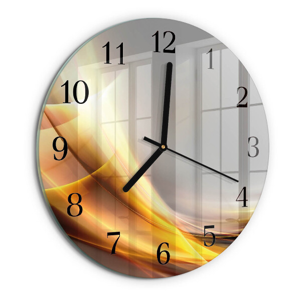Reloj de pared redondo Abstracción