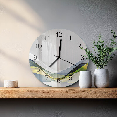 Reloj de pared redondo Abstracción
