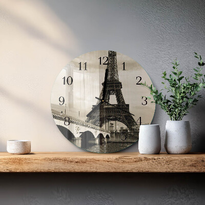 Reloj de pared redondo París