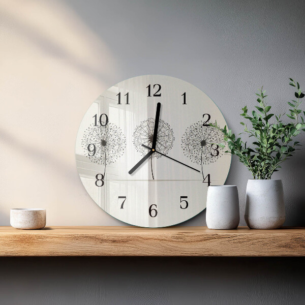 Reloj de pared redondo Abstracción