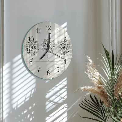 Reloj de pared redondo Abstracción