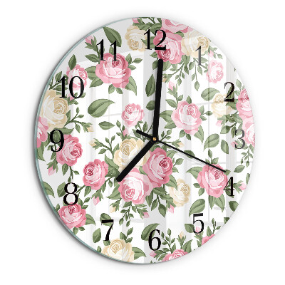 Reloj de pared redondo Fondo