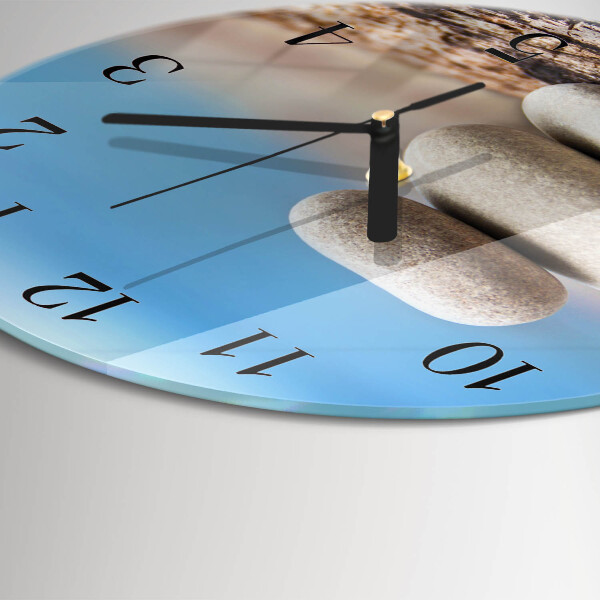Reloj de pared redondo Piedras