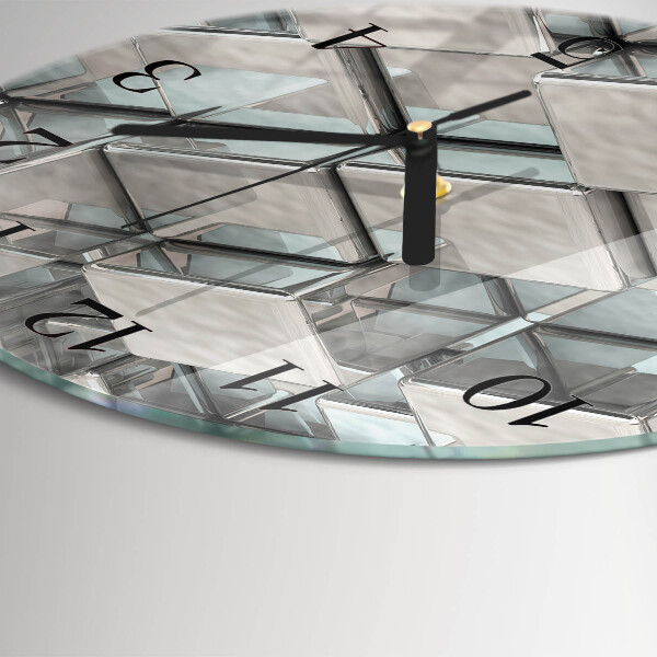 Reloj de pared redondo Dados