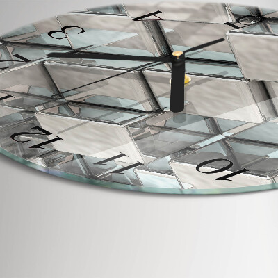 Reloj de pared redondo Dados