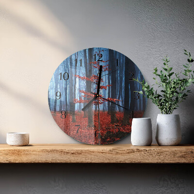 Reloj de pared redondo Oscuridad