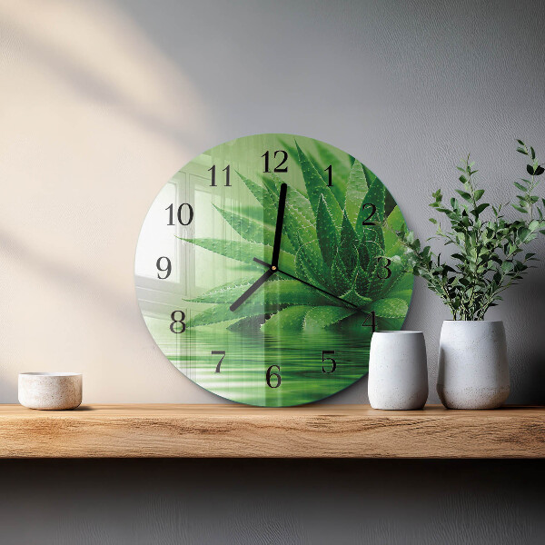 Reloj de pared redondo Áloe