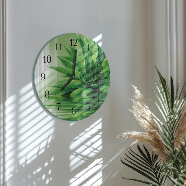 Reloj de pared redondo Áloe