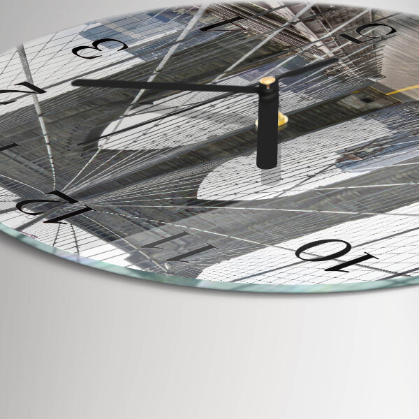 Reloj de pared redondo Puente de Brooklyn