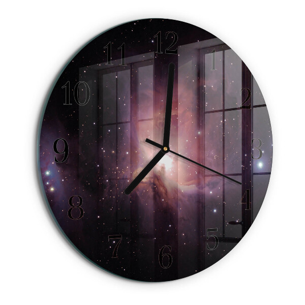 Reloj de pared redondo Espacio