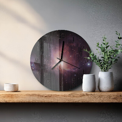 Reloj de pared redondo Espacio