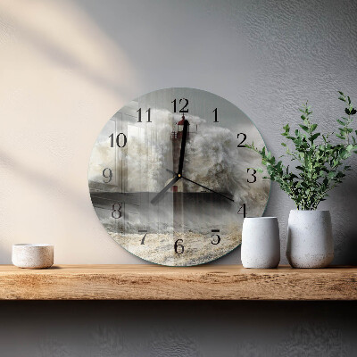 Reloj de pared redondo Tormenta