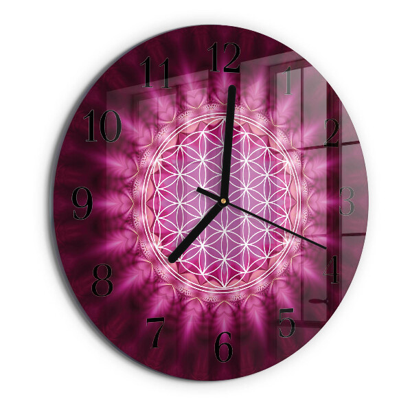 Reloj de pared redondo Abstracción