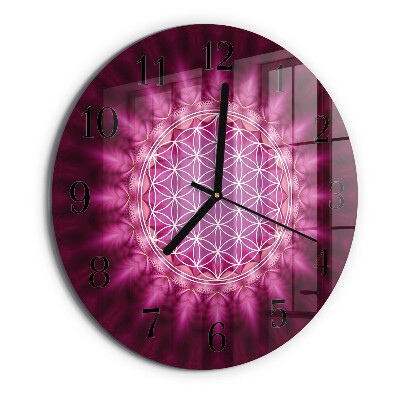Reloj de pared redondo Abstracción